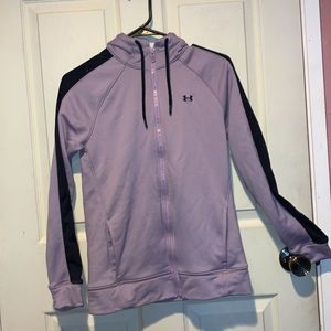 Black and Purple Under Armour Jacket
